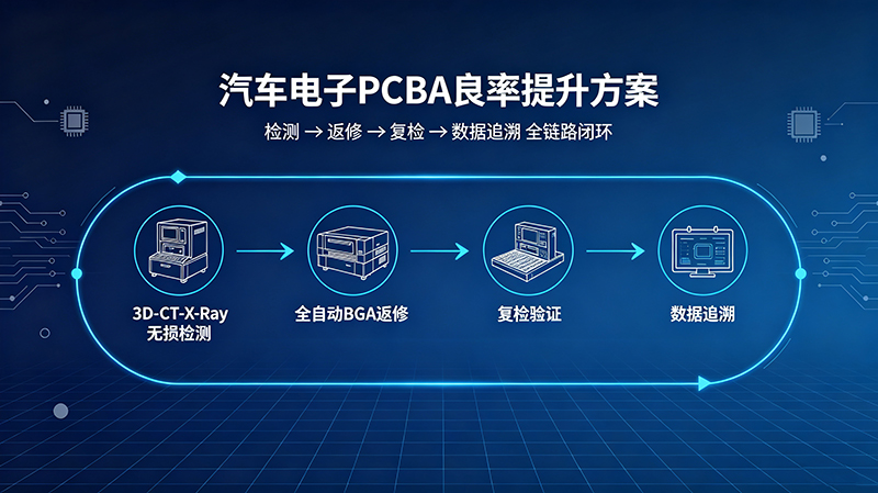 汽车电子无损返修方案